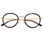 Classic Acetate & Metal Combo Frame – Wayfarer-Inspired Eyeglasses