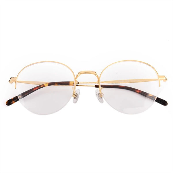 Half-Rim Titanium Optical Frame – Lightweight Everyday Eyeglasses