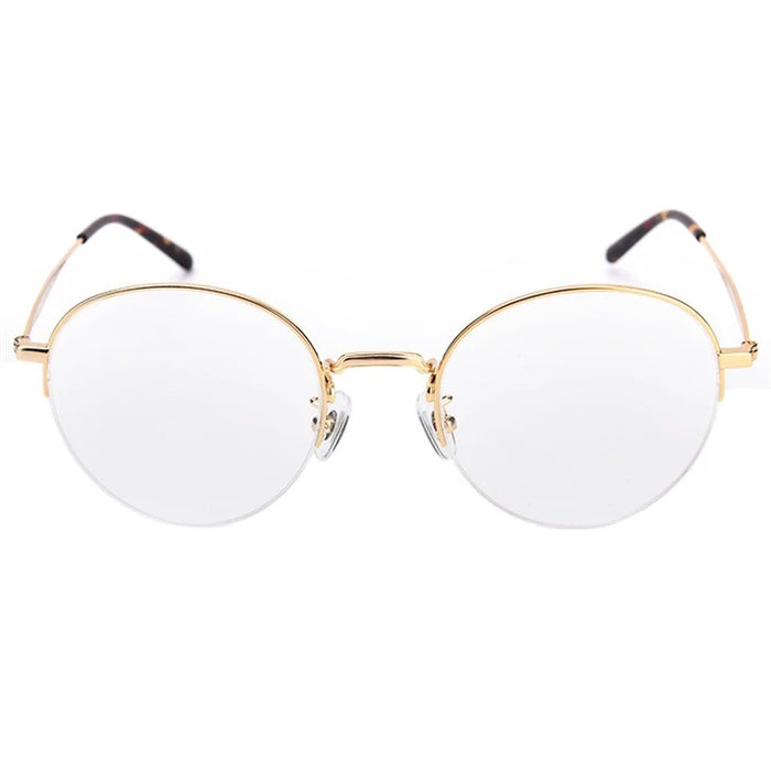 Half-Rim Titanium Optical Frame – Lightweight Everyday Eyeglasses